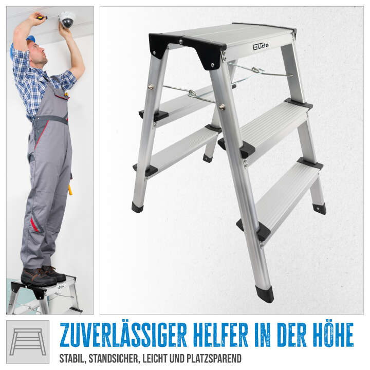 Güde Aluminium Trittleiter GAT